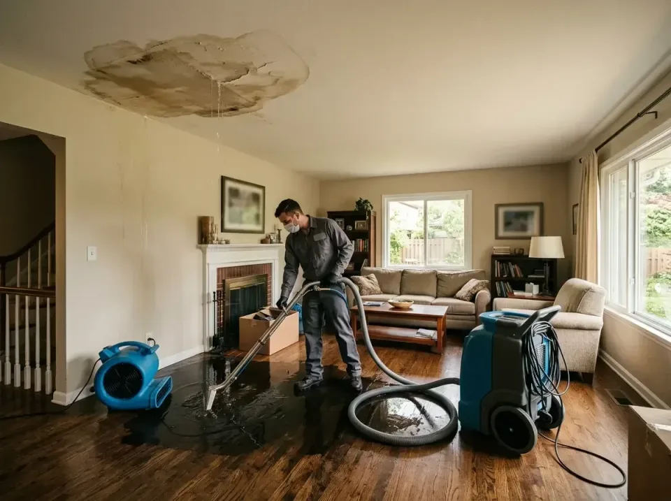 attic-pipe-burst-ceiling-drip-008 — frequently asked questions, Water Damage Restoration & Carpet Care in Lighthouse Point,…